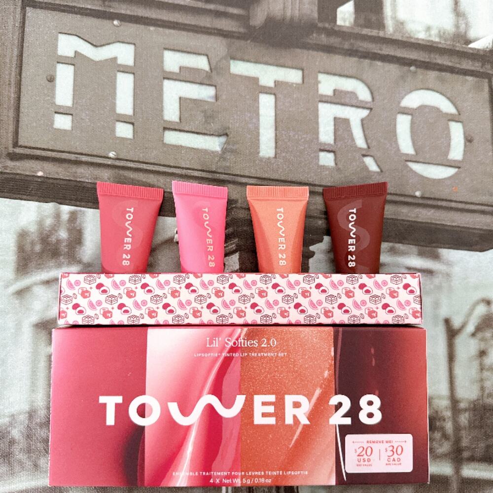 Tower 28 LipSoftie™ Tinted Lip Treatment 4-Piece Set